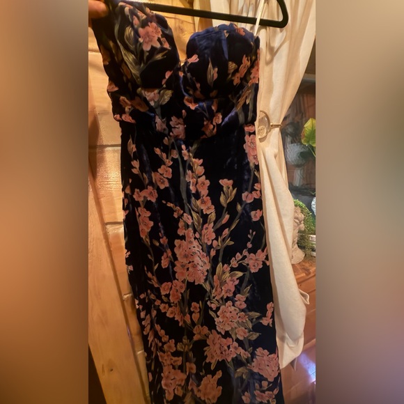 Nwt lulu’s pretty burnout formal dress - Picture 3 of 6